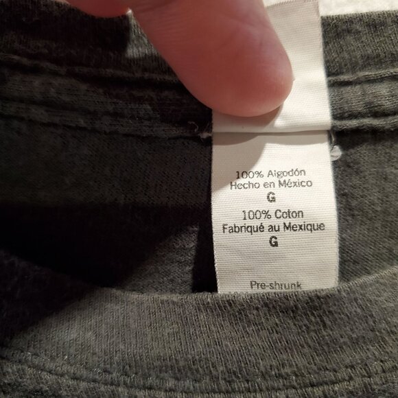 Preowned Tultex T-Shirt With Cat Astronaut Graphic Ring spun Cotton Large - Picture 4 of 5